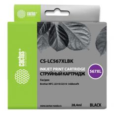 Картридж для принтера и МФУ Cactus CS-LC567XLBK