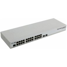 Коммутатор MikroTik CRS326-24G-2S+RM 26x1 Гбит/сек, управляемый