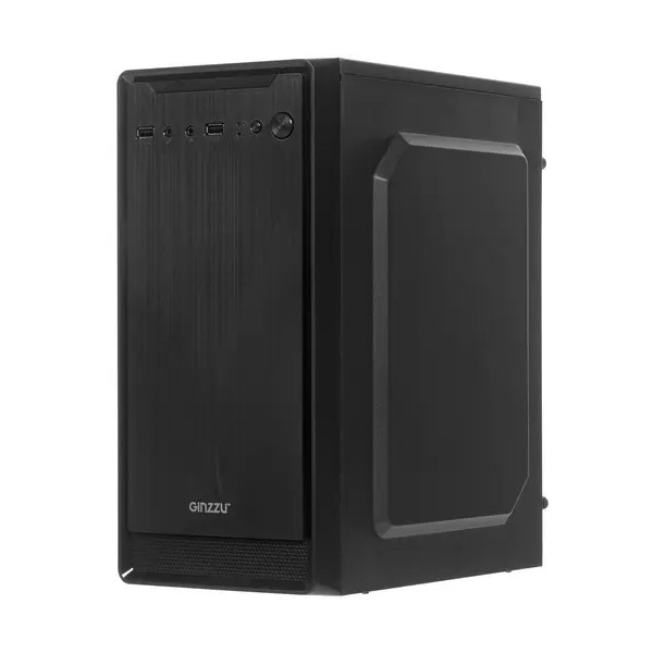 Корпус Ginzzu B180 Mini-Tower черный без БП